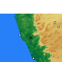 Nearby Forecast Locations - Sawantwadi - Map