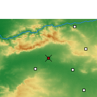 Nearby Forecast Locations - Shahada - Map