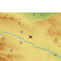 Nearby Forecast Locations - Vaijapur - Map