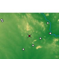 Nearby Forecast Locations - Yellandu - Map