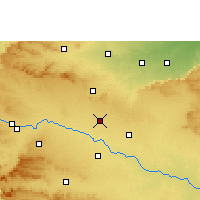 Nearby Forecast Locations - Yeola - Map