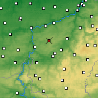 Nearby Forecast Locations - Hamois - Map