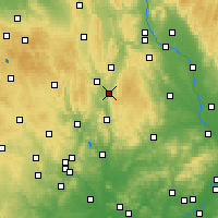 Nearby Forecast Locations - Boskovice - Map