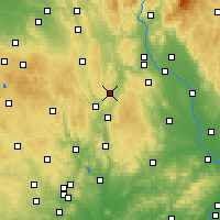 Nearby Forecast Locations - Velké Opatovice - Map