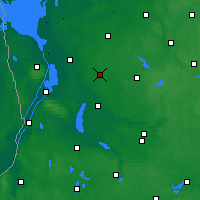 Nearby Forecast Locations - Maszewo - Map