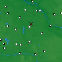 Nearby Forecast Locations - Piotrków Kujawski - Map