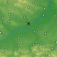 Nearby Forecast Locations - Połaniec - Map