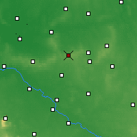 Nearby Forecast Locations - Twardogóra - Map