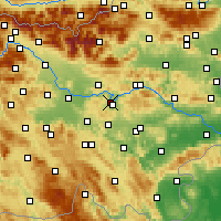 Nearby Forecast Locations - Litija - Map