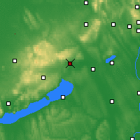 Nearby Forecast Locations - Várpalota - Map
