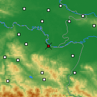 Nearby Forecast Locations - Brčko - Map