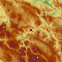 Nearby Forecast Locations - Goražde - Map