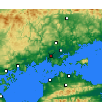 Nearby Forecast Locations - Kurashiki - Map