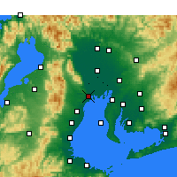 Nearby Forecast Locations - Kuwana - Map