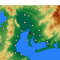 Nearby Forecast Locations - Tōkai - Map