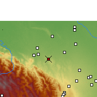 Nearby Forecast Locations - Buena Vista - Map