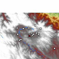 Nearby Forecast Locations - Tarata - Map