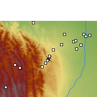 Nearby Forecast Locations - Limoncito - Map