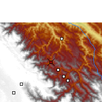 Nearby Forecast Locations - Coroico - Map