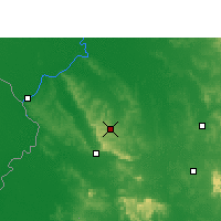 Nearby Forecast Locations - Piribebuy - Map