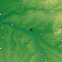 Nearby Forecast Locations - Moissac - Map