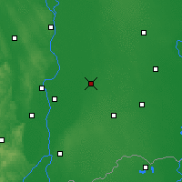 Nearby Forecast Locations - Kiskőrös - Map