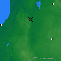 Nearby Forecast Locations - Kuldīga - Map
