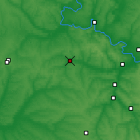 Nearby Forecast Locations - Barvinkove - Map