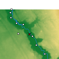 Nearby Forecast Locations - Abu Tig - Map