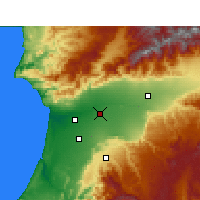 Nearby Forecast Locations - Oulad Teima - Map
