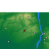 Nearby Forecast Locations - Agbor - Map