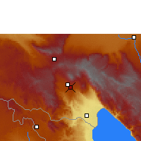 Nearby Forecast Locations - Tukuyu - Map