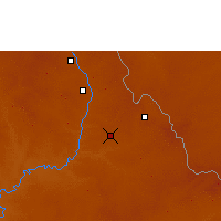 Nearby Forecast Locations - Luanshya - Map