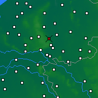 Nearby Forecast Locations - Eerbeek - Map