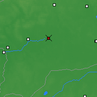 Nearby Forecast Locations - Kobryn - Map