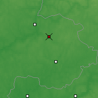 Nearby Forecast Locations - Klimavichy - Map