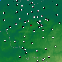 Nearby Forecast Locations - Zottegem - Map