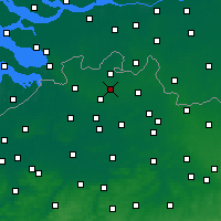 Nearby Forecast Locations - Rijkevorsel - Map