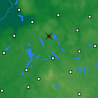 Nearby Forecast Locations - Morąg - Map