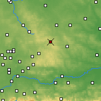 Nearby Forecast Locations - Wolbrom - Map