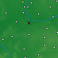 Nearby Forecast Locations - Śrem - Map