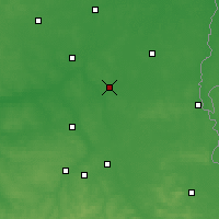 Nearby Forecast Locations - Parczew - Map