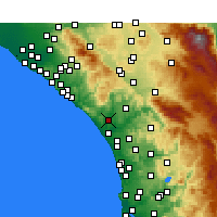 Nearby Forecast Locations - Jofegan - Map