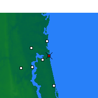 Nearby Forecast Locations - Naval Station Mayport - Map