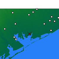 Nearby Forecast Locations - Palacios - Map