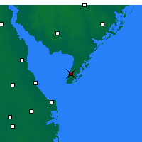 Nearby Forecast Locations - Wildwood - Map