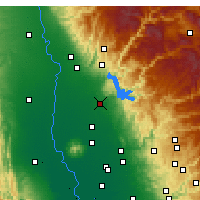Nearby Forecast Locations - Oroville - Map