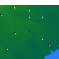 Nearby Forecast Locations - Kenansville - Map