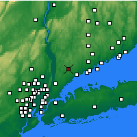 Nearby Forecast Locations - White Plains - Map