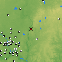 Nearby Forecast Locations - Osceola - Map